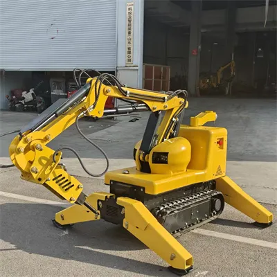 Robot Pembongkaran Jarak Jauh-Efisiensi Tinggi
